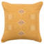 Coussin jaune et blanc fait à la main Jaipur Living Nufisa (22 po)-668226265