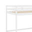 Lit mezzanine double avec armoire de rangement et escalier Jakema-70348836