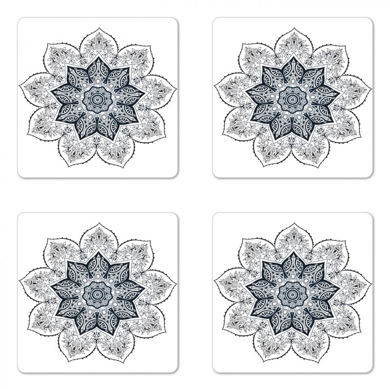 Sous-verre lotus