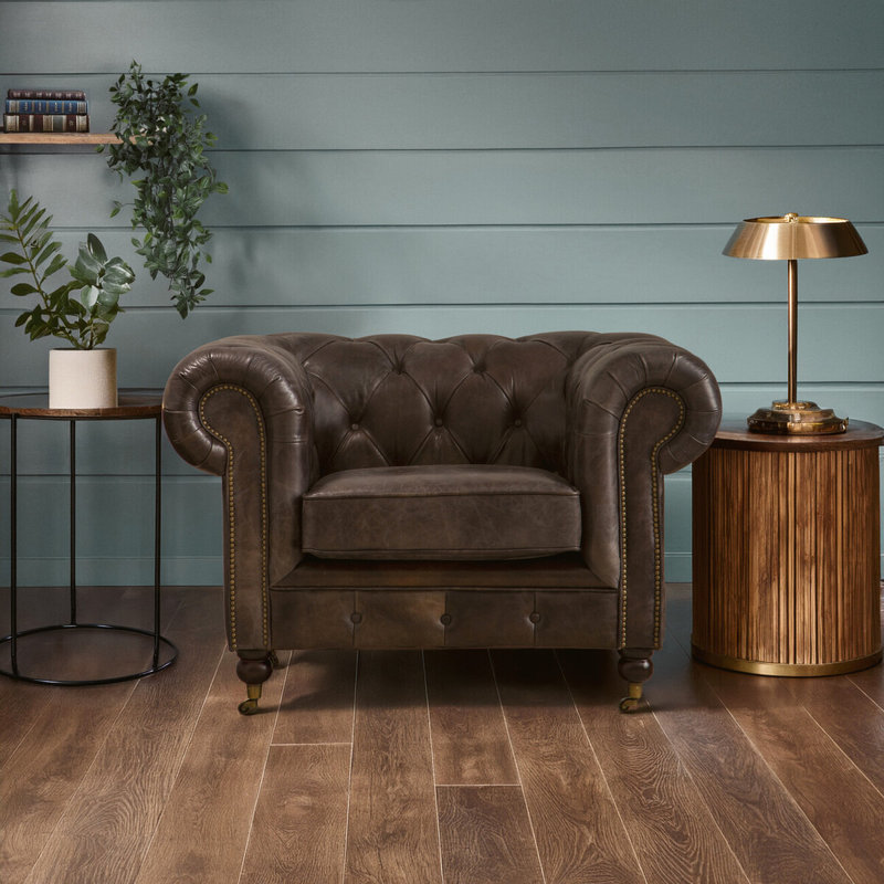 Elliana Leather Club Chair