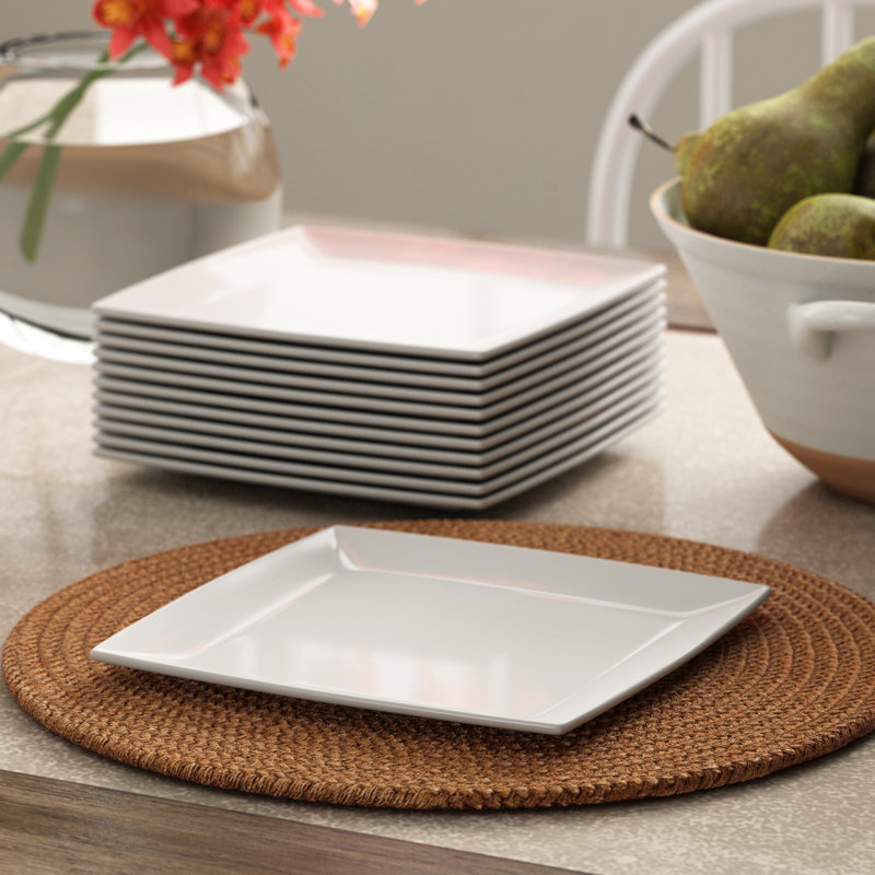  Square 7.25" Appetizer Plate