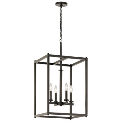 4 - Light Square / Rectangle Chandelier