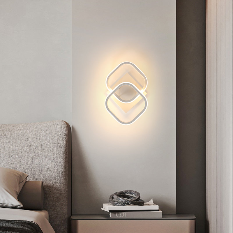 Luebbert LED Semi Flush Mount, 3000K, White