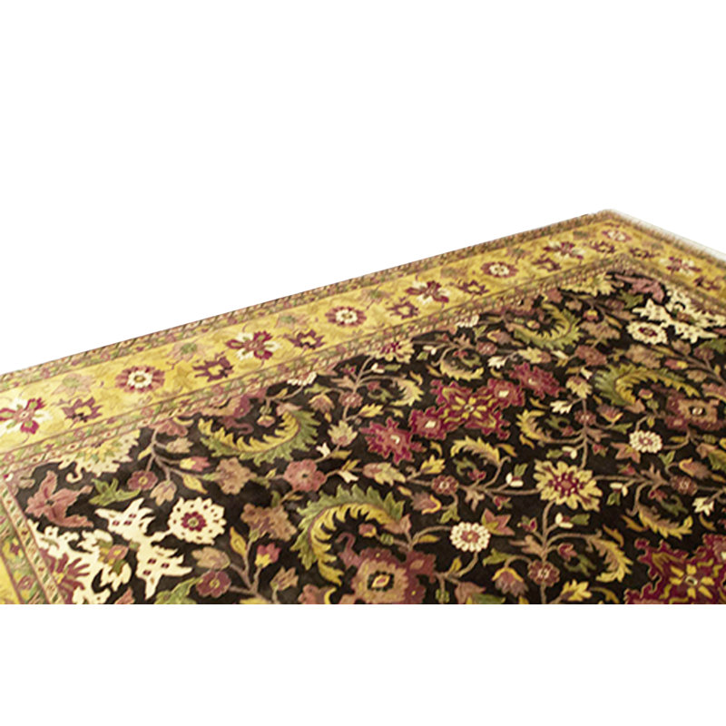 Mahajaran Hand Woven Wool Oriental Area Rug
