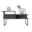 Atlanta Lift Top Coffee Table, One Shelf, Carbon Espresso / Onyx