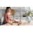 Moen Essie Pre-Rinse Spring Pull Down Single Handle Kitchen Faucet with Power Clean Technology and Soap Dispenser-81817233