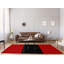 Tapis de zone rouge/noir-45359464