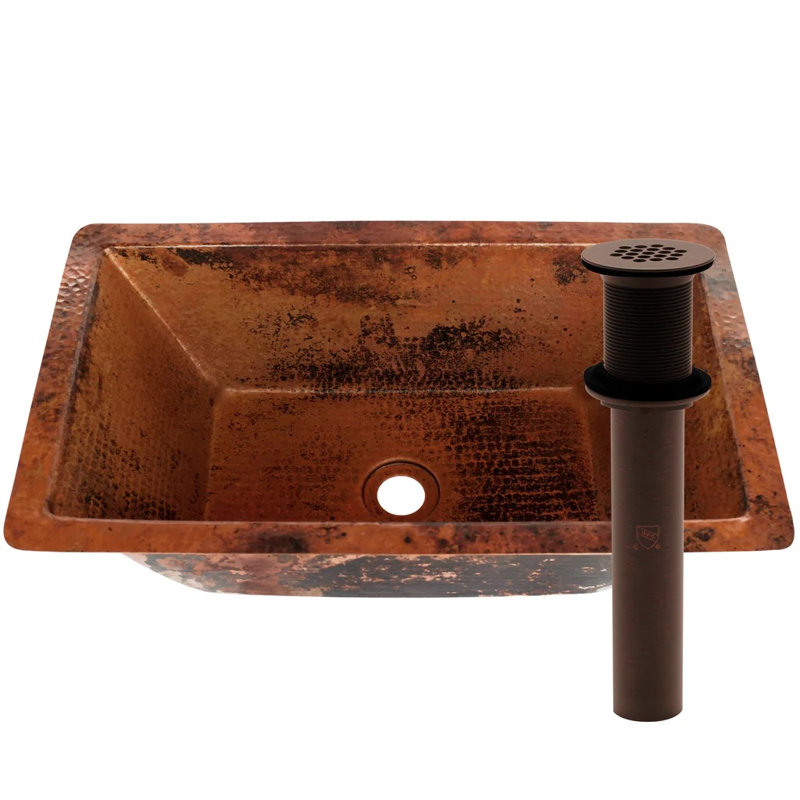 Novatto ARTESA 12'' Rectangular Bathroom Sink, Natural