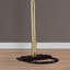 Lampe de salle à manger à arc en forme de demi-lune en forme de demi-lune de style moderne et luxueux avec 1 tige moderne
