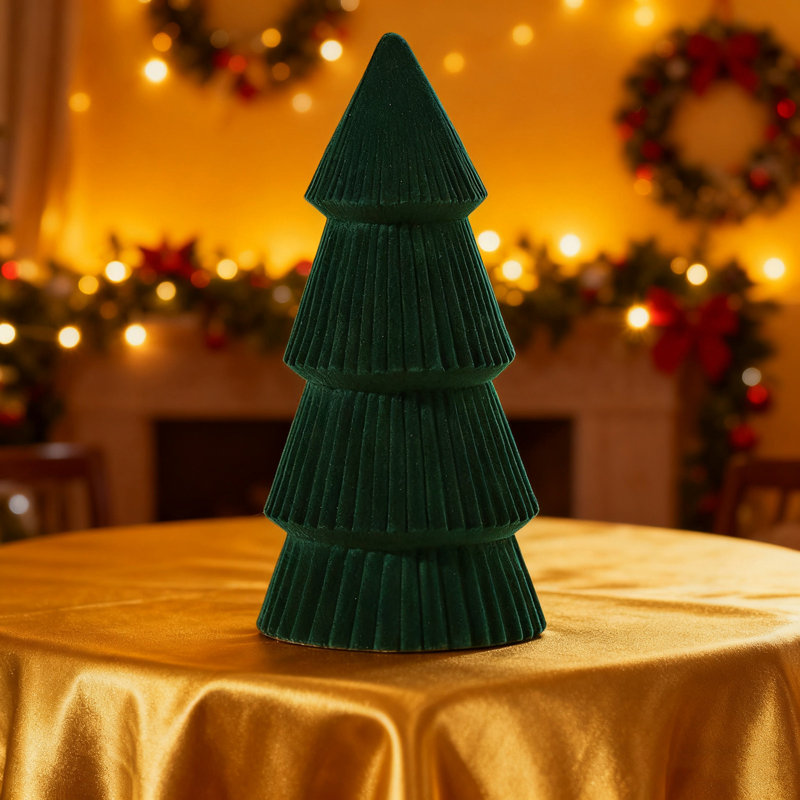Ornements d'arbre de Noël en résine pulvérisée, L 25 pi