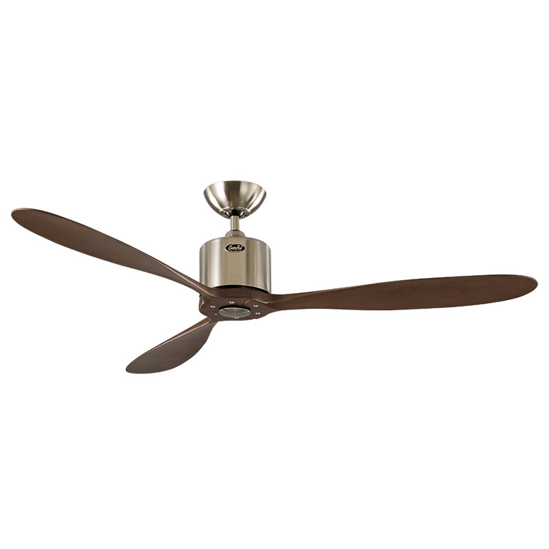 Sarina 132cm Ceiling Fan, Walnut