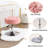 Modern Swivel Adjustable Height Accent Stool-992397484