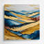 Watercolor Landscape 91 Beige Metal Wall Art-1262196076