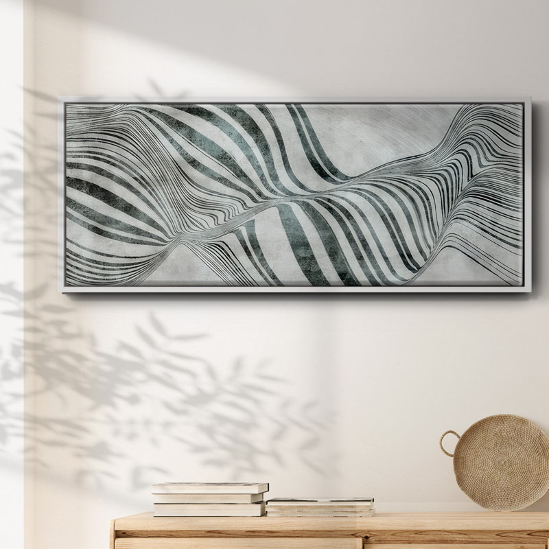 Forme de bulle - Framed Canvas, 24" H x 60" W