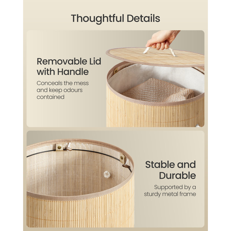 Laundry Hamper with Handles