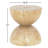 Nickie Solid Wood End Table-793457057