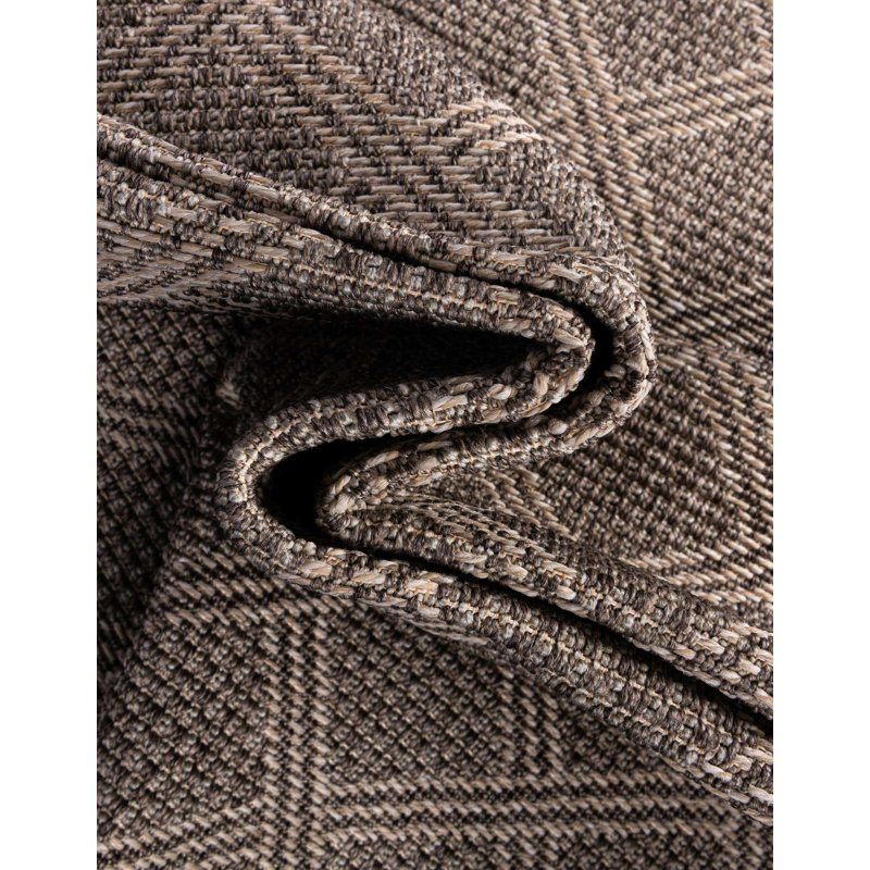 Tapis d'extérieur à treillis, Rectangle 10 pi x 14 pi 1 po