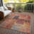Mcelwaney Washable Patchwork Indoor / Outdoor Rug-1433593145
