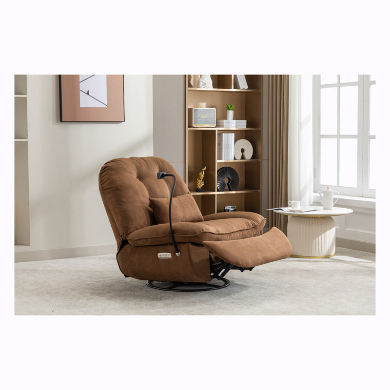 Power Recliner Swivel Glider