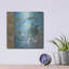  «Crab And Sea» par Art Licensing Studio, art mural en métal, 12 po x 12 po-1313437322