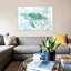 «Watercolor Sea Turtle II», reproduction d'impression sur toile-29435534-73437805-73437806