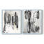 Imprimé encadré gris I-Premium - prêt à accrocher - aucun clou requis - aucun clou requis-382243422-382243416
