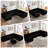 Modular Cloud Sectional Sofa With U-Shape Chaise, Cloud Couch Sectional With Deep Seat & Plush Corduroy Fabric, No Assembly Needed Upholstered Couches For Living Room, Bedroom-1510352827