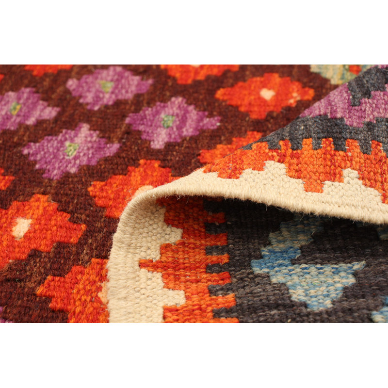 One-of-a-Kind 3'3" X 4'10" New Age Wool Area Rug in