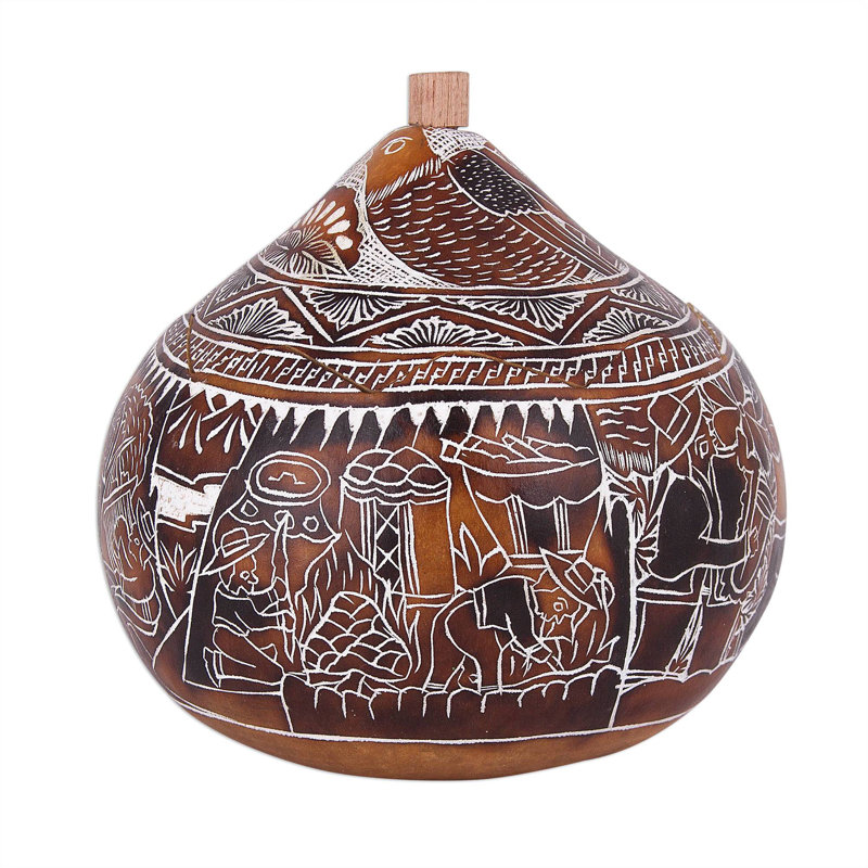 Text & Numbers Decorative Box