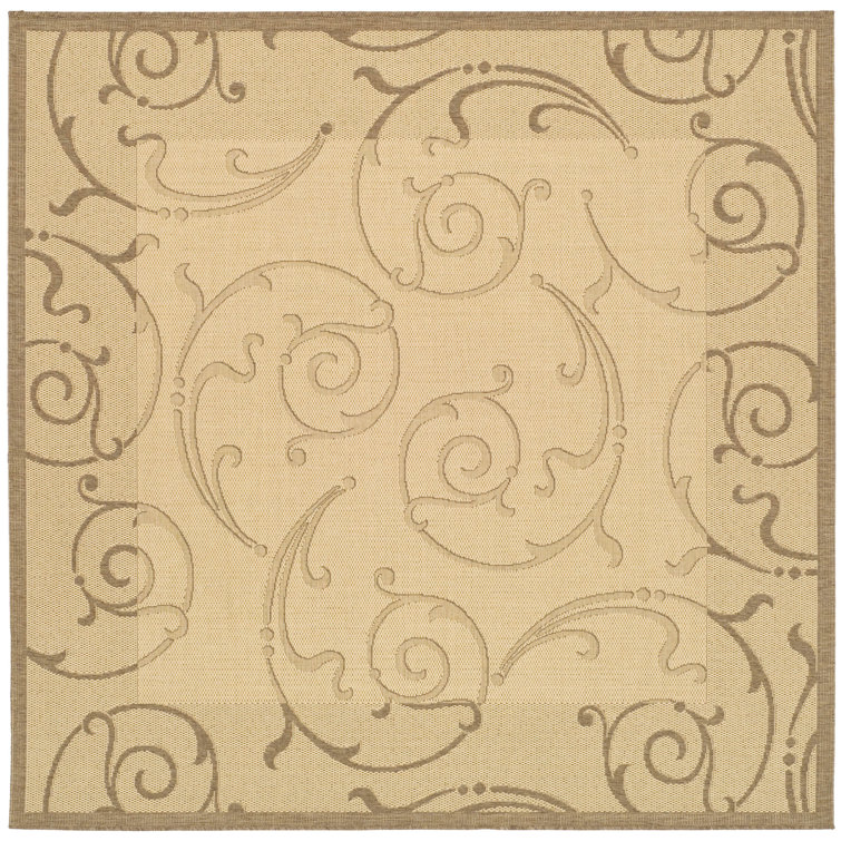 Davonia Performance Abstract Indoor/Outdoor Area Rug