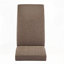 Chaise longue en cuir synthétique