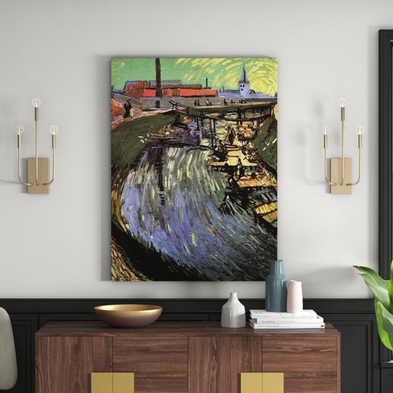 Vincent Van Gogh - Wrapped Canvas Painting, 80cm H x 60cm W x 1.8cm D