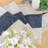 Blue Table Runner 72 Inches Long With Tassels Macrame Farmhouse Style Party Rustic Wedding Baby Bridal Shower Dining Decor (12X72 Inches)