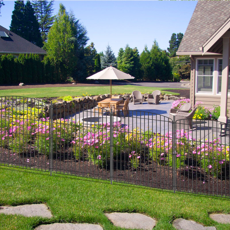 12 Panel Garden Wire Mesh Fence With Door