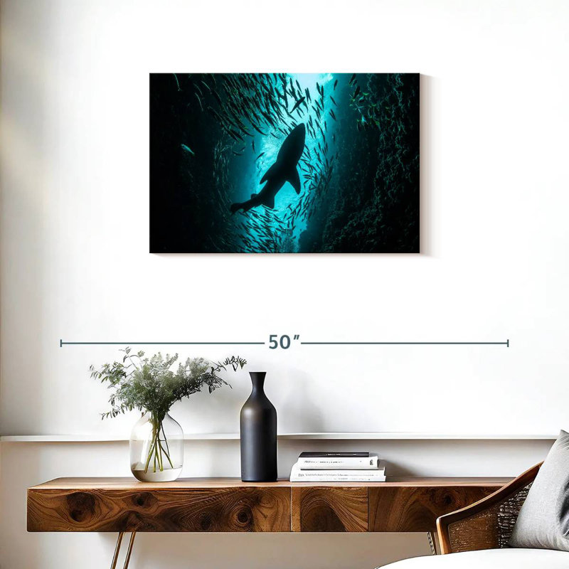 Brampt Shark Depth, 20" H x 30" W