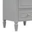 Meuble-lavabo de 20 po avec lavabo en céramique, pieds en bois massif, meuble-lavabo autoportant avec armoire de rangement, tiroirs et portes à fermeture en douceur, support de rangement-1777099863-1777099861
