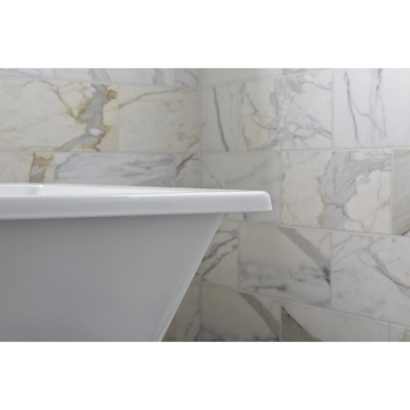 Rêve® 67" x 36" Freestanding Soaking, White