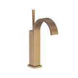Secant Single Hole Bathroom Faucet with Drain Assembly
