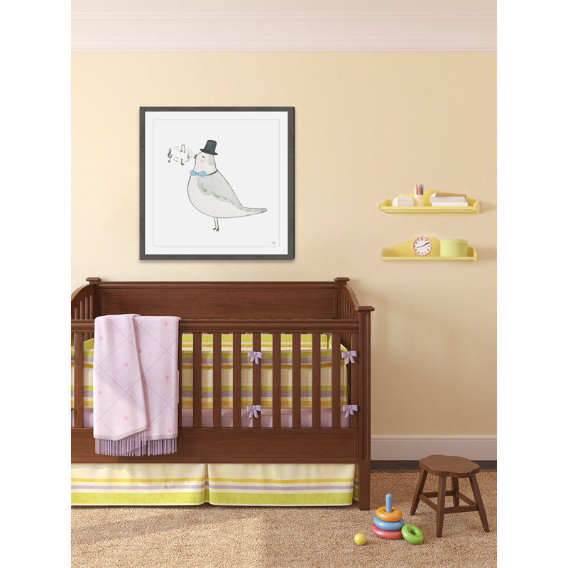 «Classic Bird», reproduction d'art encadrée, H 12 po x l 12 po x P 1,5 po