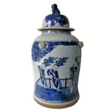 Handmade Porcelain China Ginger Jar