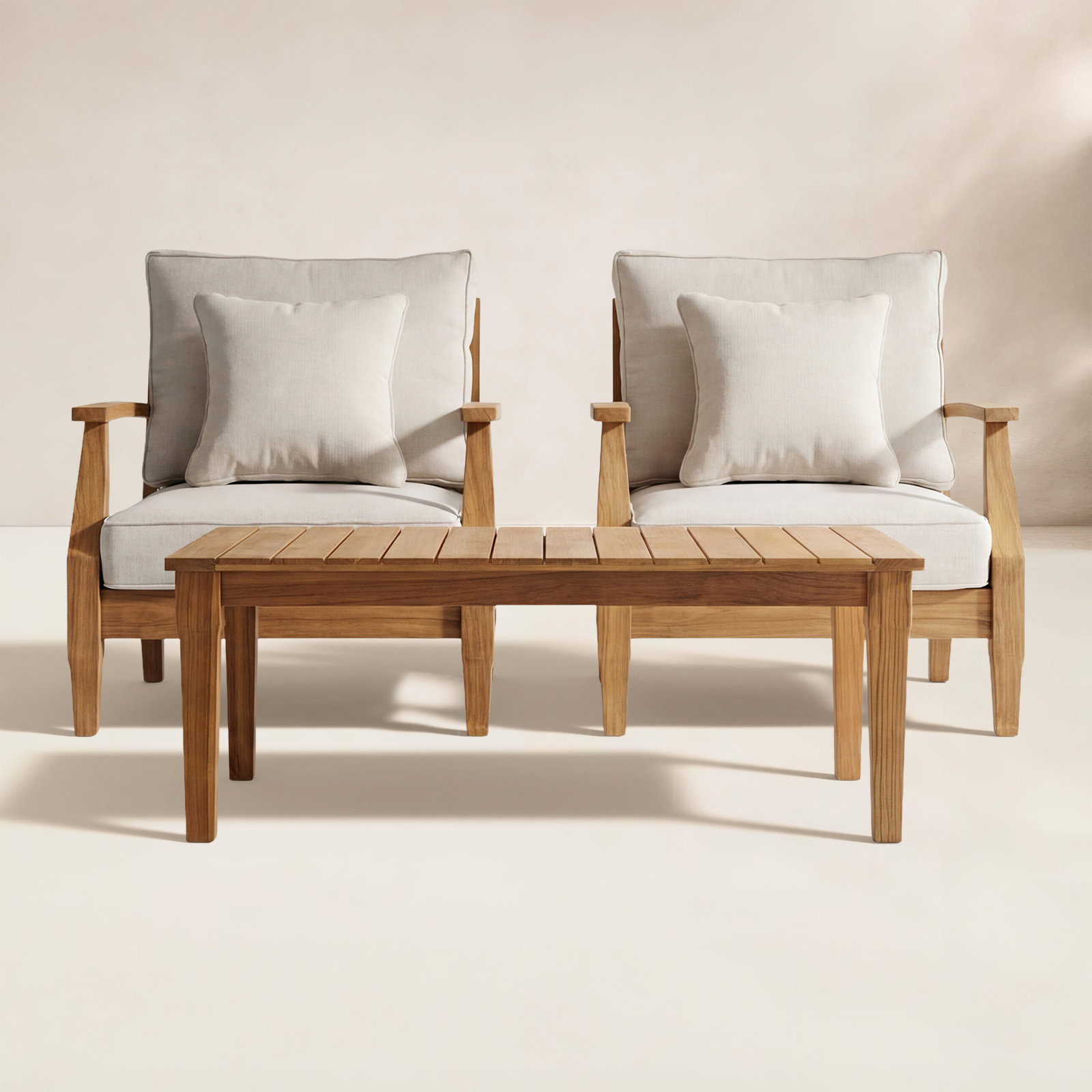 Clairmont 2-person Seating Group, White