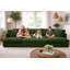 7 Seater Corduroy Sofa Bed-693545058
