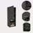 Bathroom Cabinet, Two Interior Shelves, Two External Shelves, Single Door Cabinet-331275981