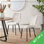 Palermo Velvet Modern Dining Chairs with Tapered Metal Legs & Quilted Diamond Stitching-160053755-246538769