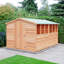 Garden Value 8 Ft. W x 10 Ft. D Overlap Apex Shed-29354641