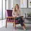 Wide Classic Mid-Century Modern Arm Chair-1834306288