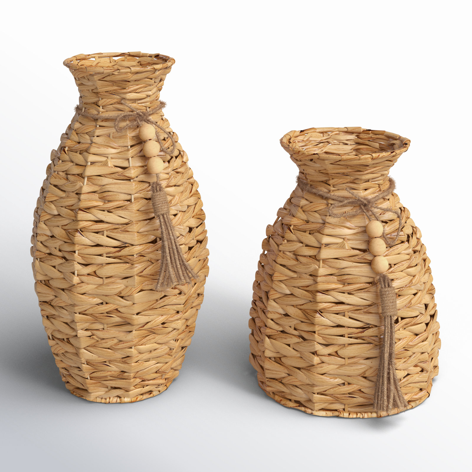 Ferdina Seagrass Decorative Basket - Set of 2