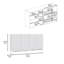 Armoire murale H 24 po, quatre portes, avec deux tablettes internes-1337008350