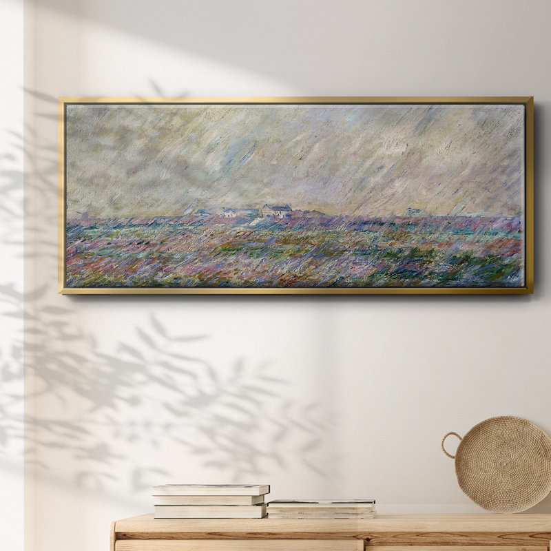 The Rain, 1886- Framed Canvas