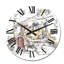 Horloge murale rétro Vintage Europe View-1712699006